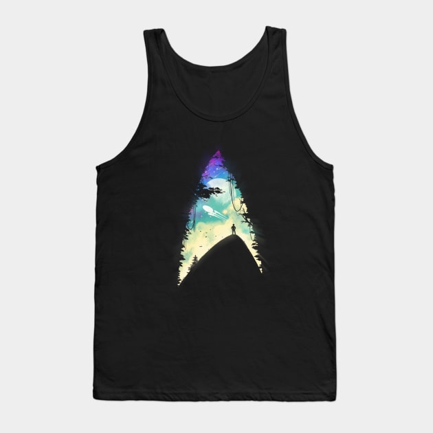 The Final Frontier Tank Top by nicebleed